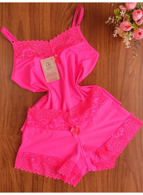 KIT Baby Doll Color - Rosa Neon