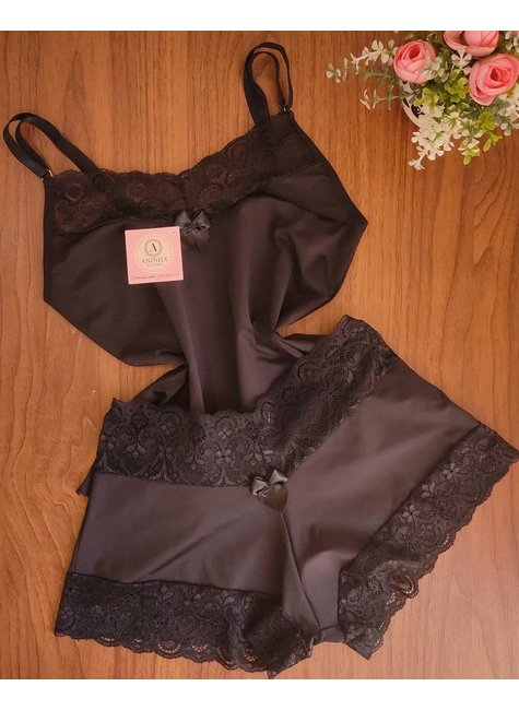 Baby Doll Color - Preto