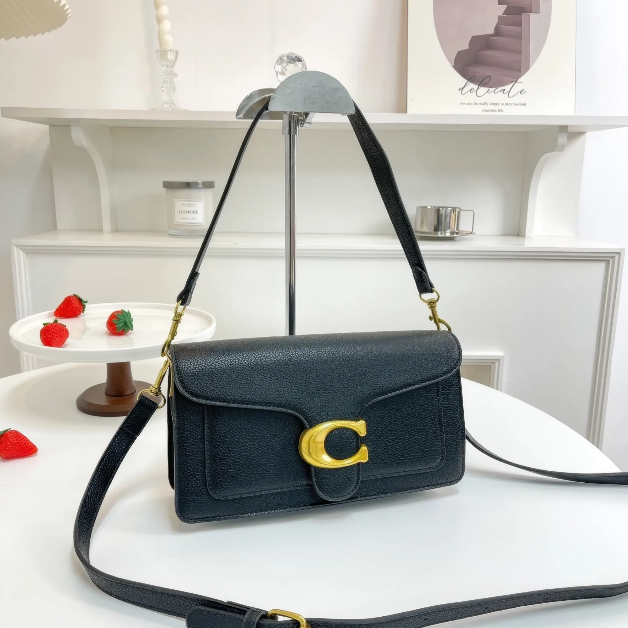 Bolsa Tabby Shoulder 26 Coach – Preto