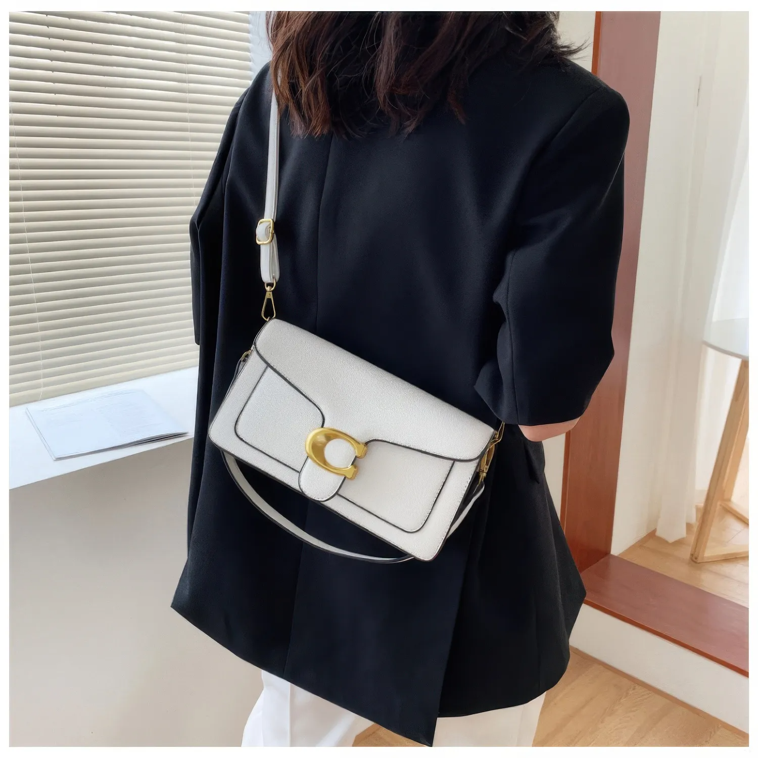 Bolsa Tabby Shoulder 26 Coach – Branco