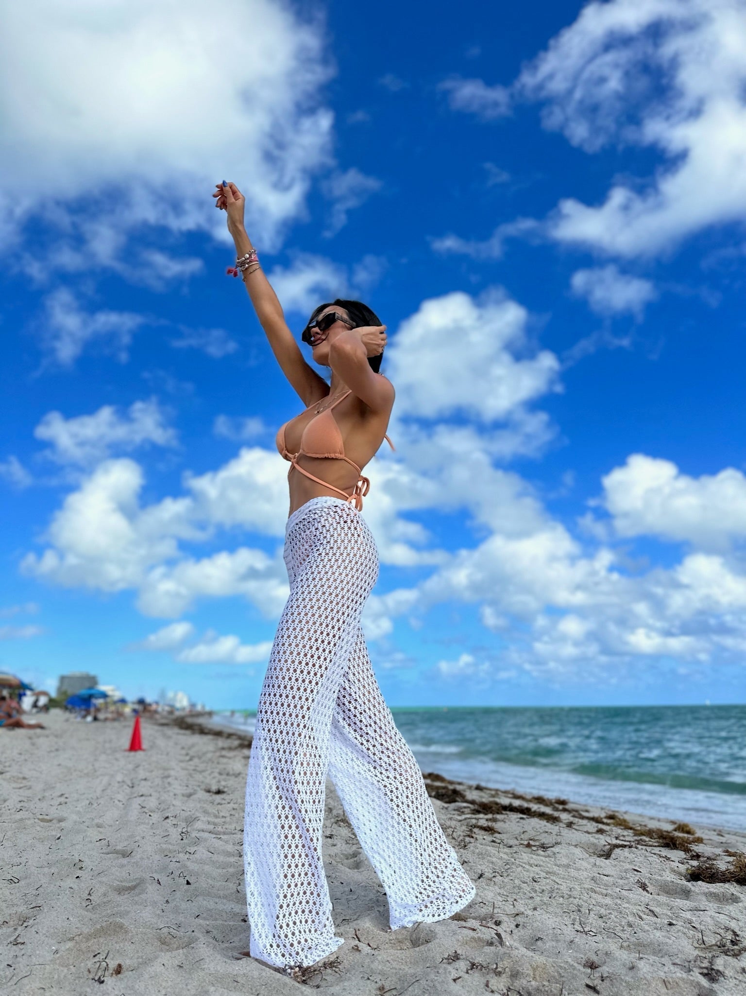 Biquini Scarlett Lurex Papaya