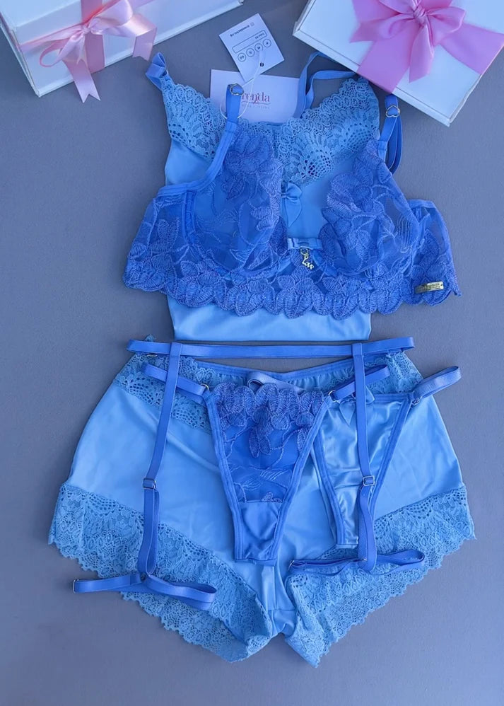 Conjunto de pijama curto + Conjunto Rêve Secret