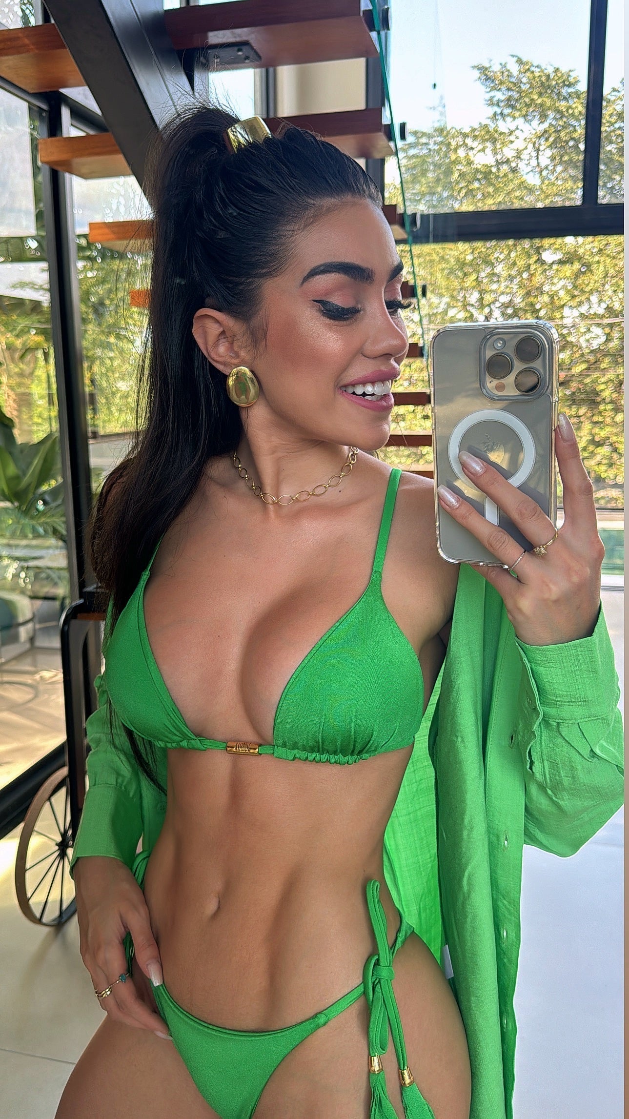 Biquini Elloah Glow Verde