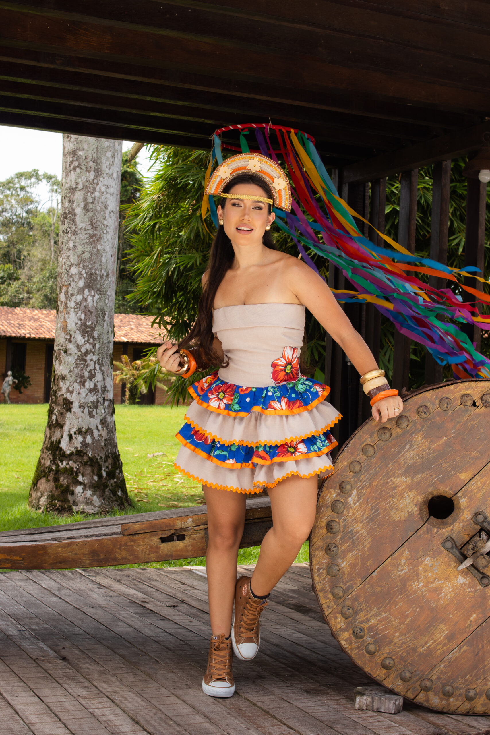 Vestido junino TQC