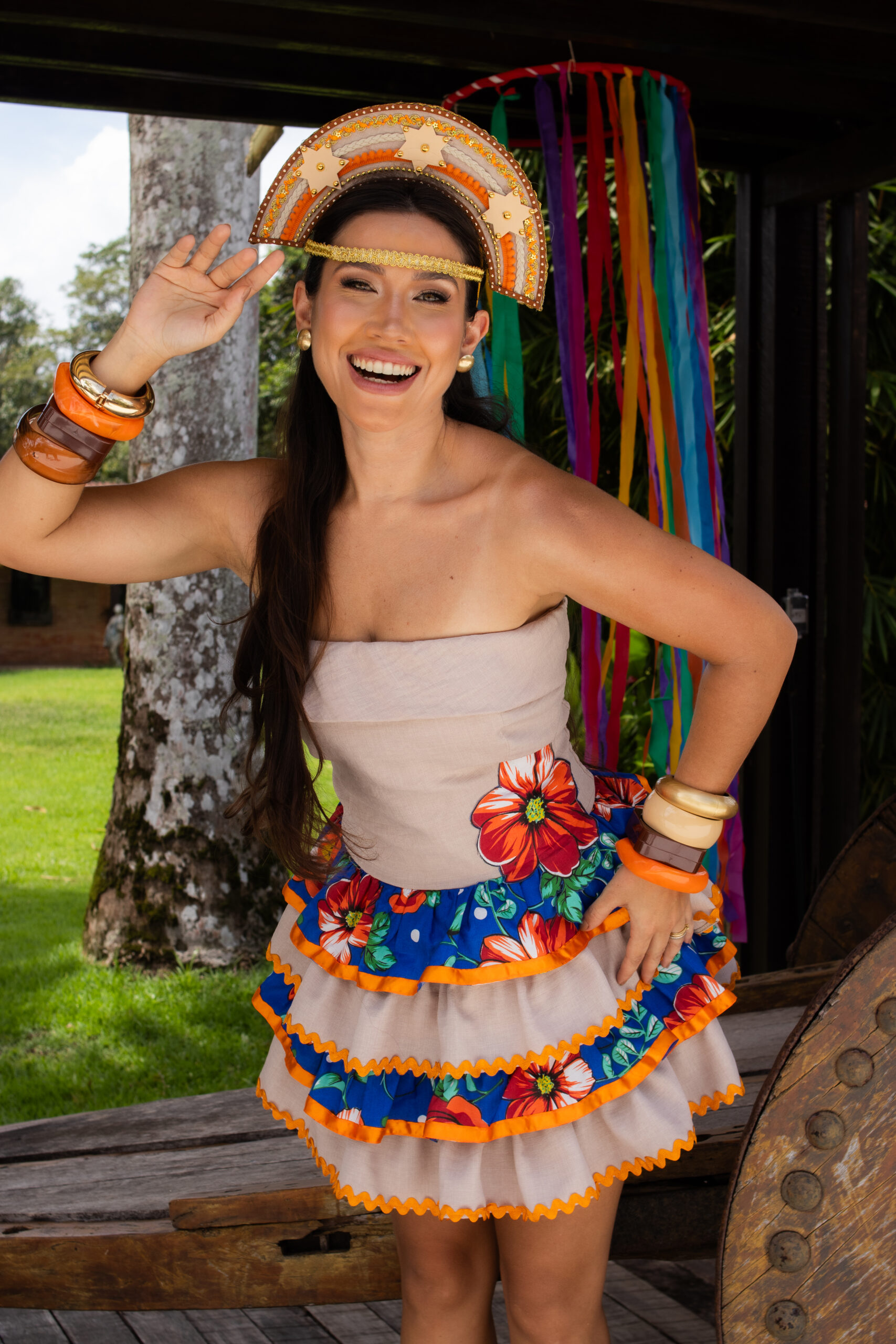 Vestido junino TQC
