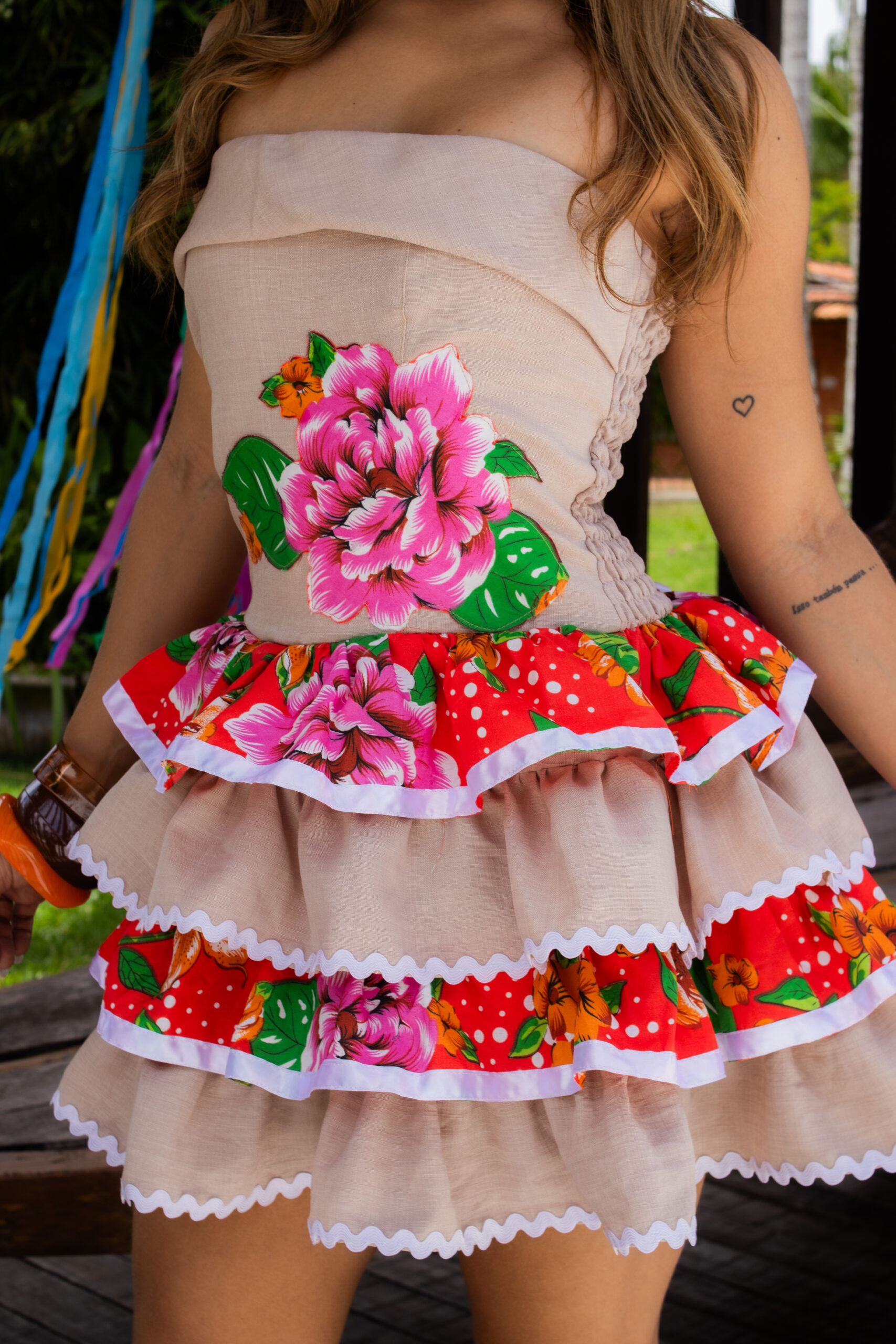 Vestido junino TQC