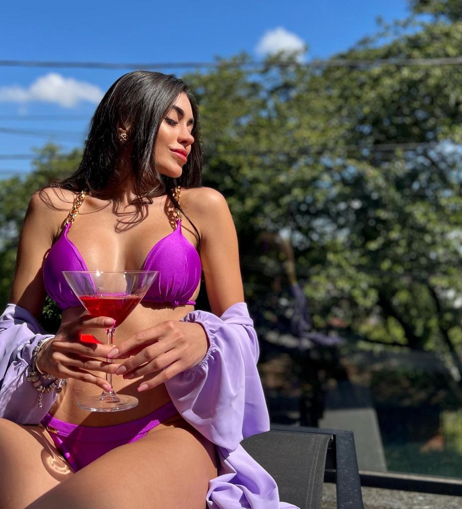 Biquini Correntes Purple