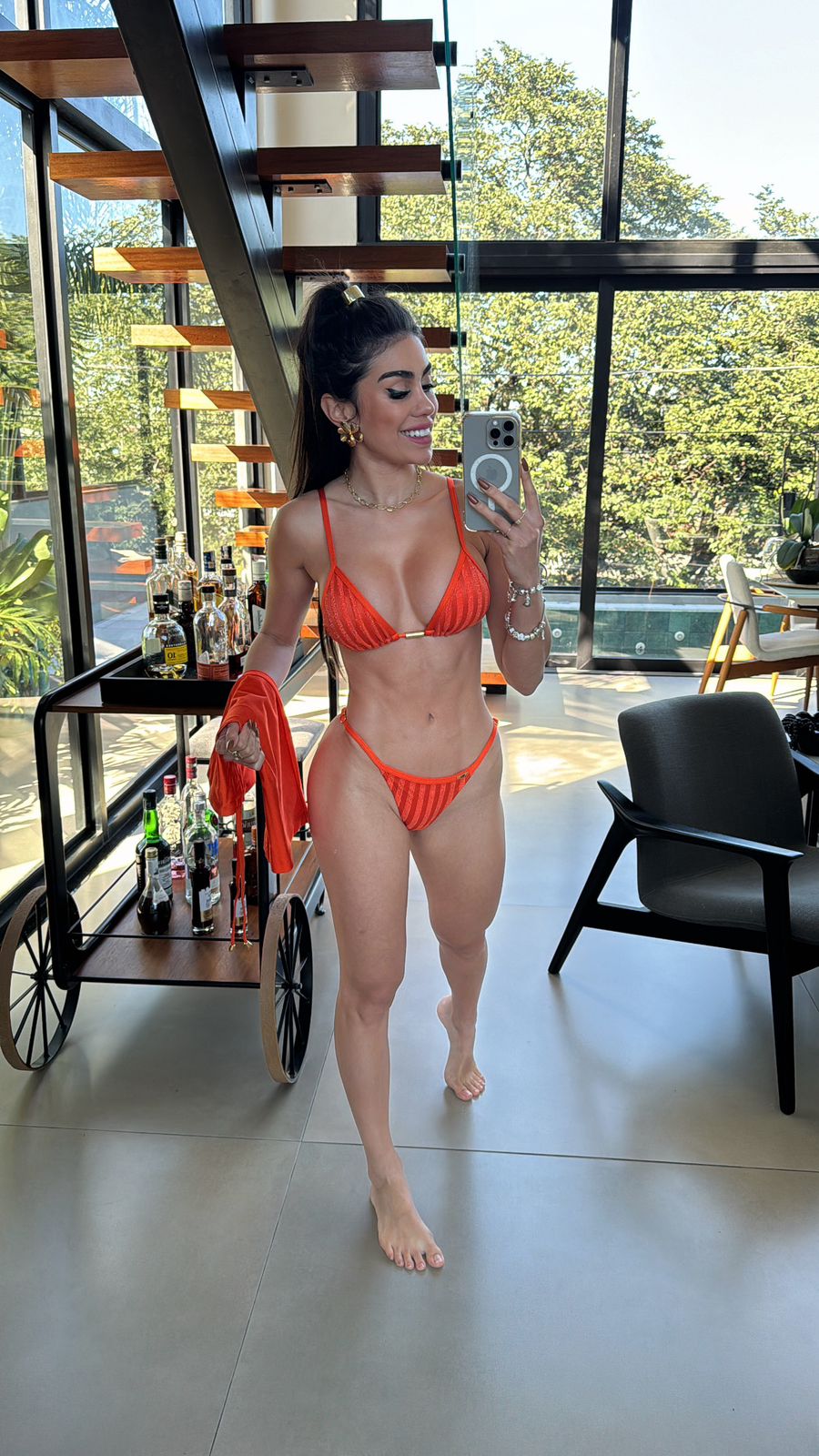Biquini Anitta Lotus Laranja
