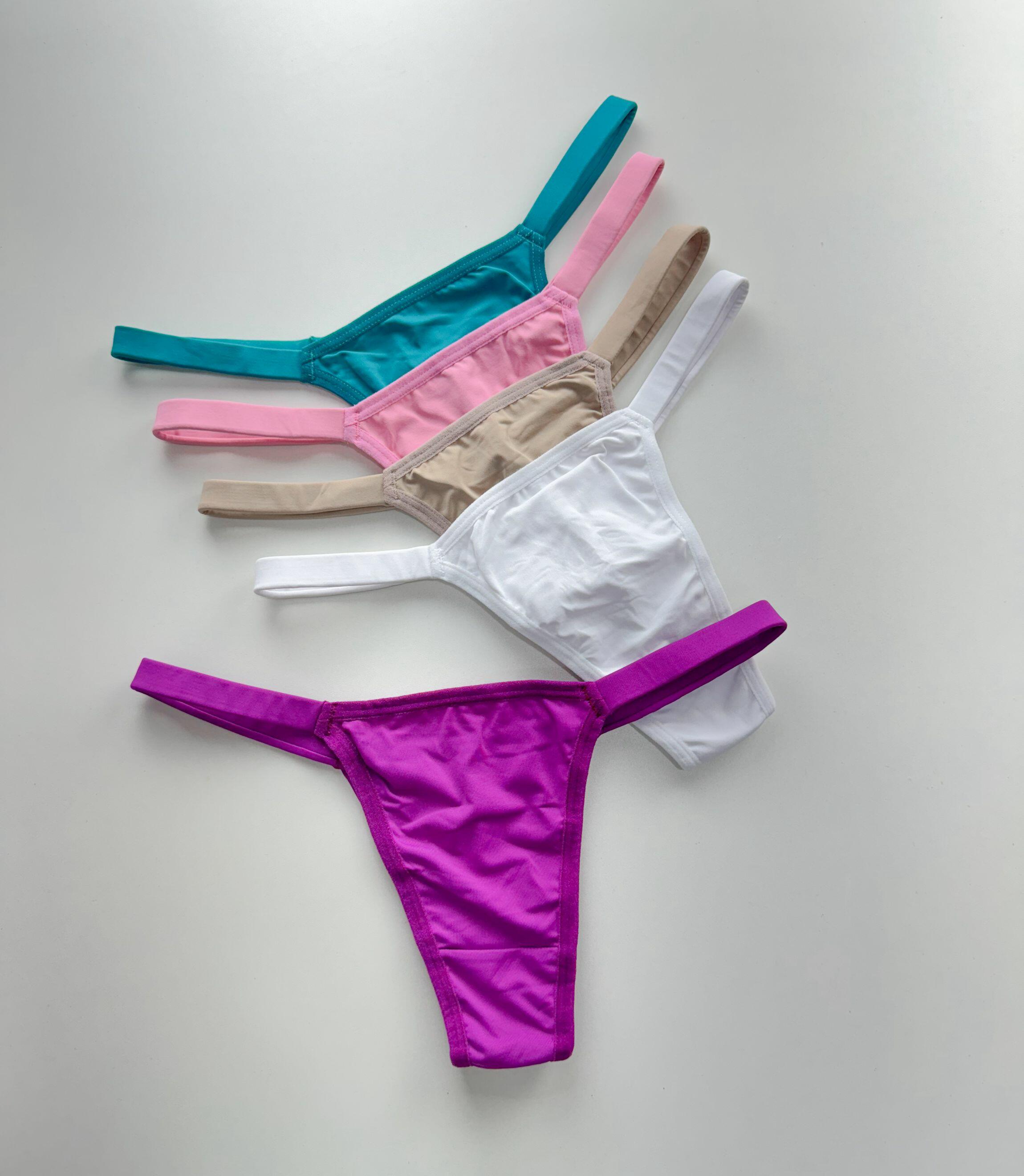 Kit com 10 Calcinhas Fio Biquini Duplo (Compre 5 Leve 10)