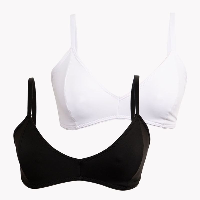 Kit com 2 Sutiã Essencial de Algodão Confort