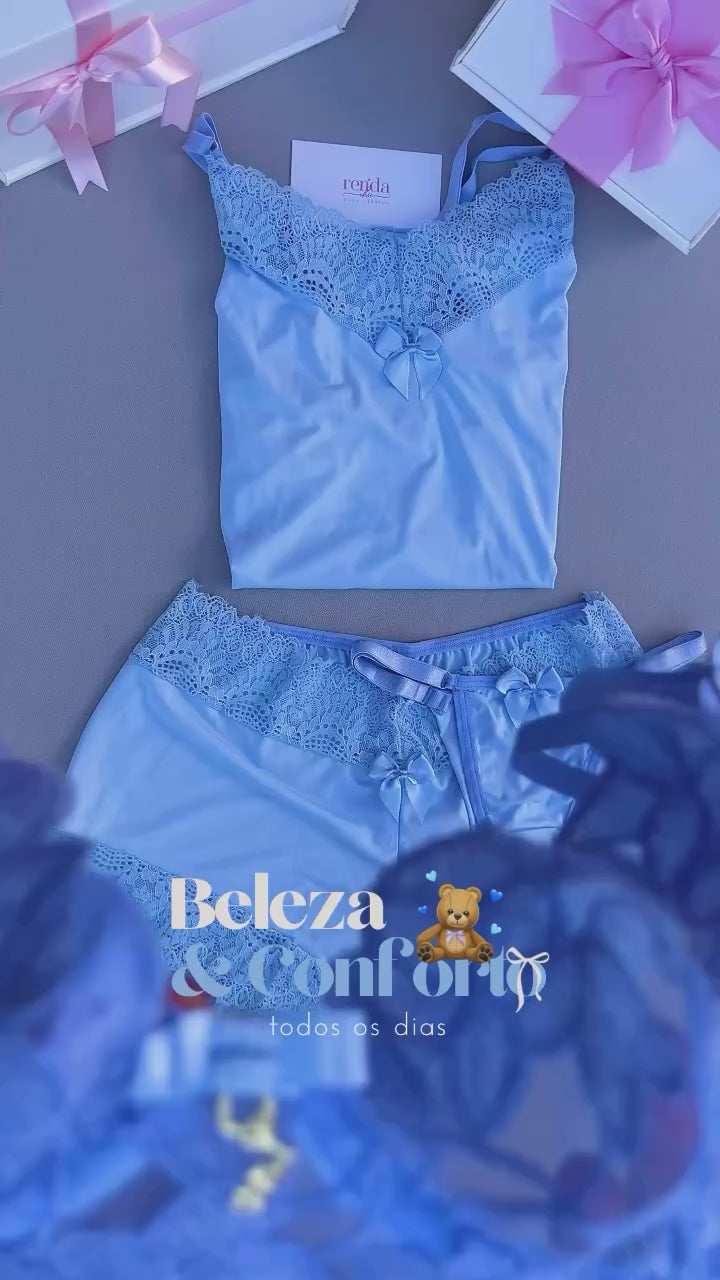 Conjunto de pijama curto + Conjunto Rêve Secret