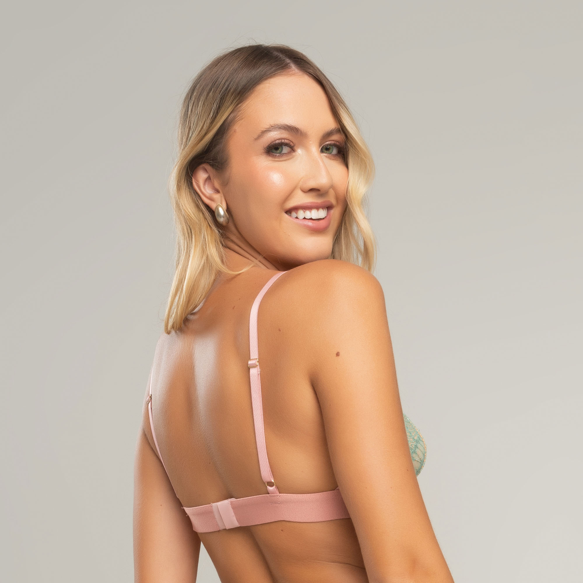 Sutiã Top Encanto em Tule e Renda Be Happy